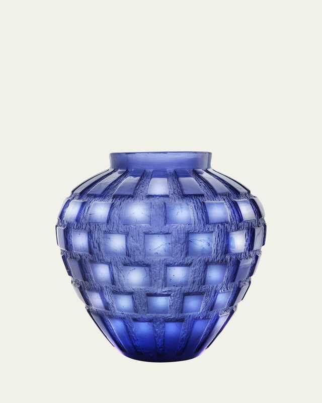 Blue Rhythms Vase